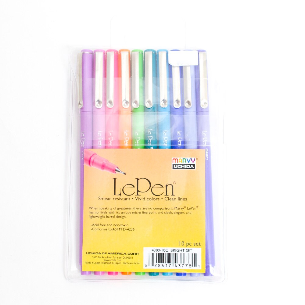 Le Pen, Color Set, 10 Piece